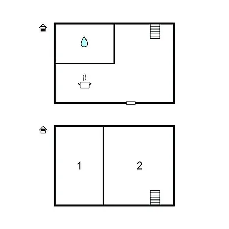 Holiday home 2 Bedroom Lovely In Frontale (Macerata)